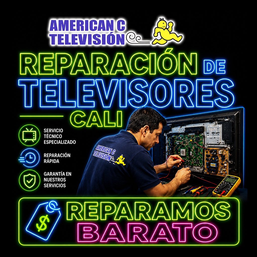 Reparación técnica de televisores y sonido - Americanc Television